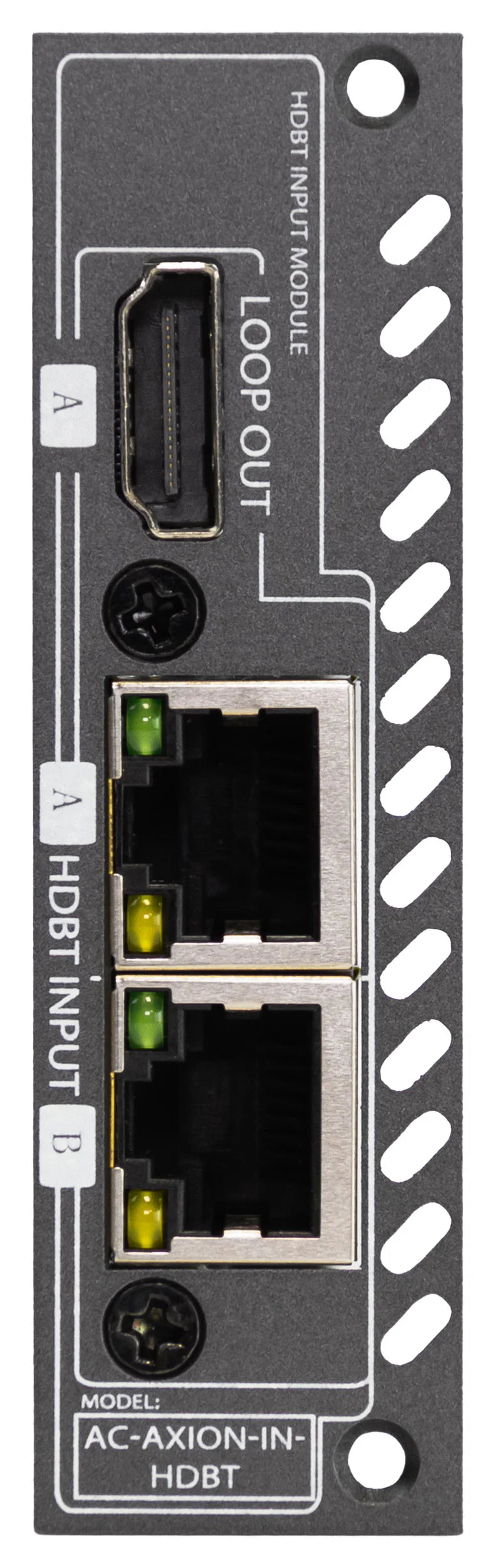 AVPro Edge AC-AXION-IN-HDBT - AXION HDBaseT Input Card with ICT