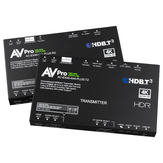 AC-EX40-444-PLUS-KIT ( HDBaseT 3.0 ) - 40M 18Gbps HDBaseT Extender with USB Extension