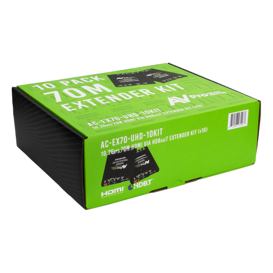 AC-EX70-UHD-10KIT - 70M 10Gbps HDBaseT Extender Kit