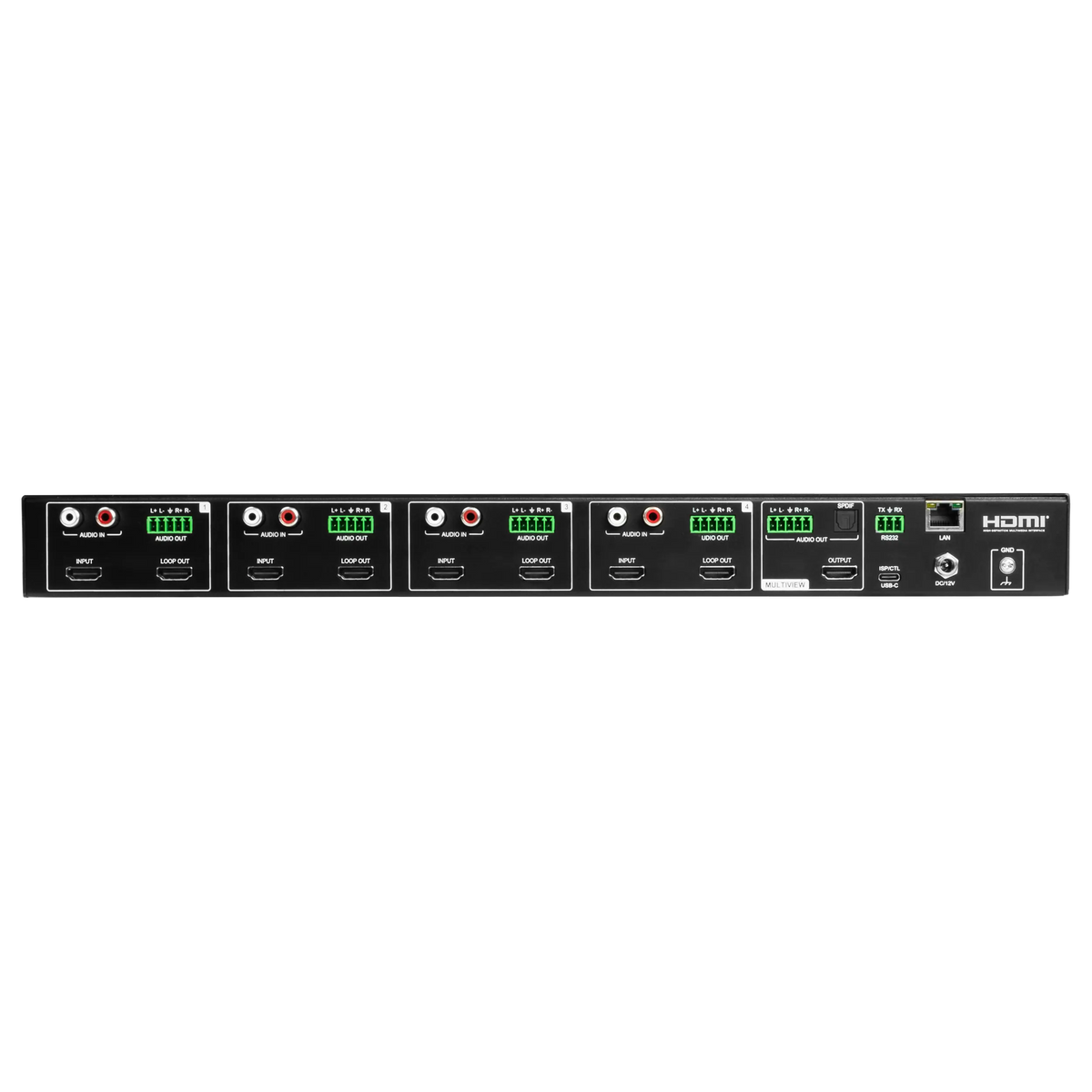AVPro Edge AC-MV-41 - 4K 4x1 Multi-viewer