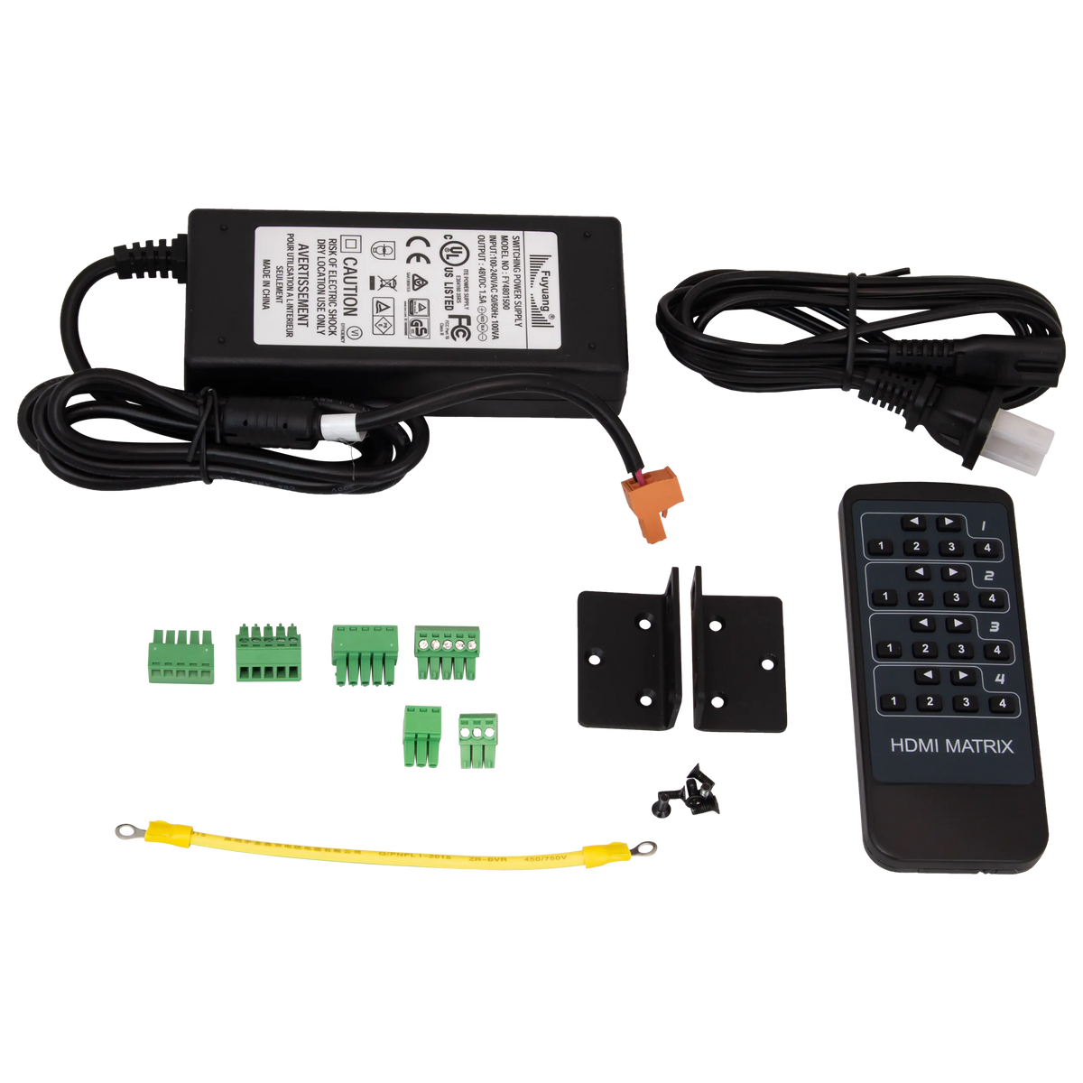 AVPro Edge AC-MX-44HDBT - 18Gbps 4x4 HDMI/HDBaseT Matrix Switch