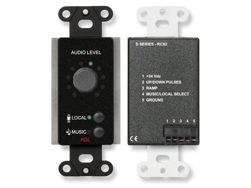 RDL DB-RCX2 - Analogue Controls