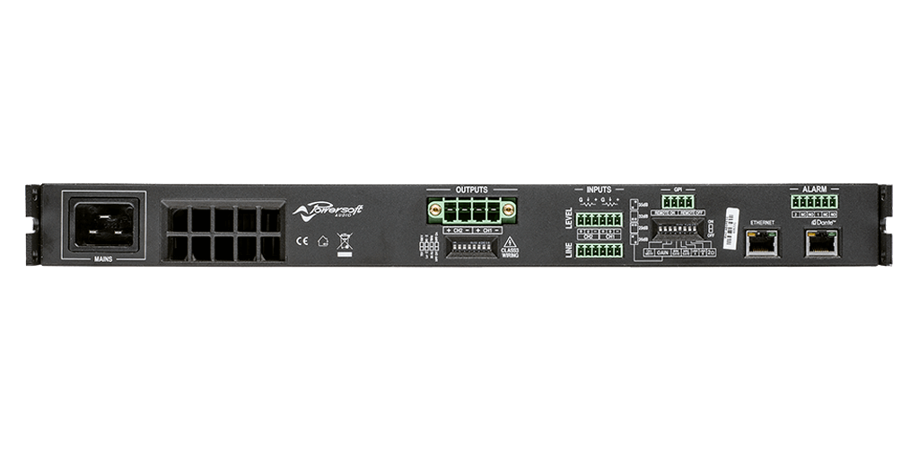 POWER SOFT DUECANALI 804 DSP+D - DSP Amplifier