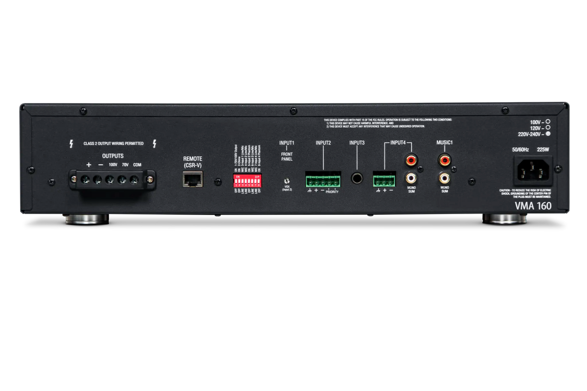 JBL VMA 160 - Mixer Amplifier