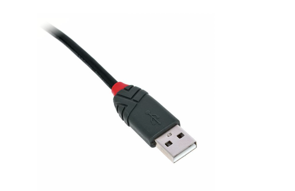 Lindy USB 2.0 Cable Typ A/B 3m BK - Computer Cable