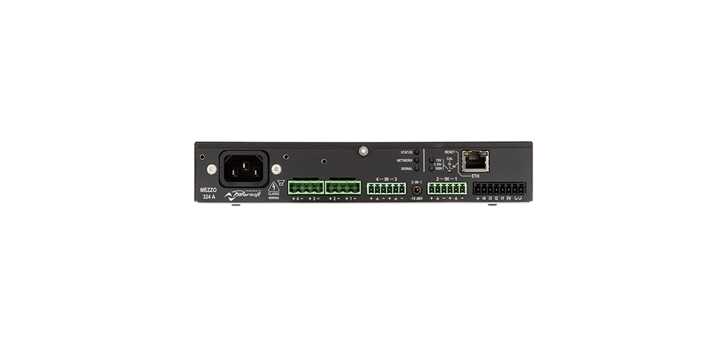Powersoft MEZZO 324 A- Open Architechure