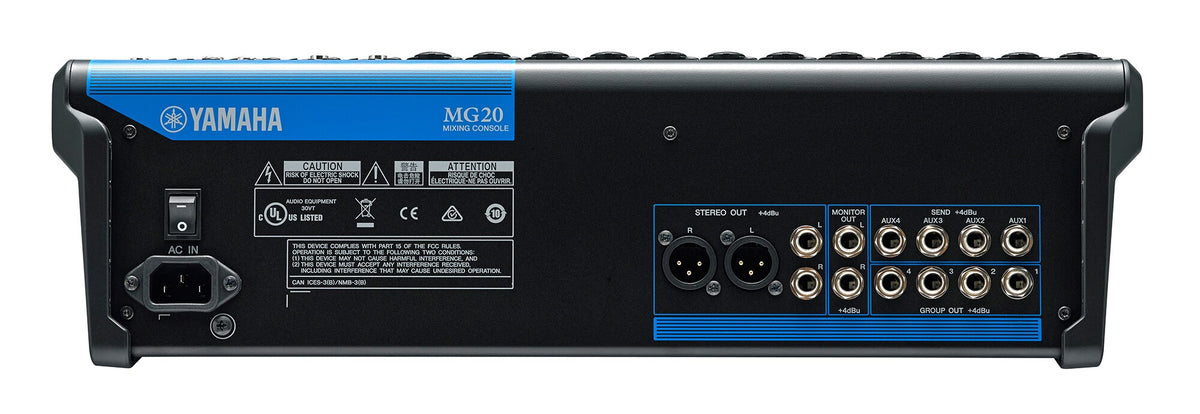 YAMAHA MG20 - Analog Mixer