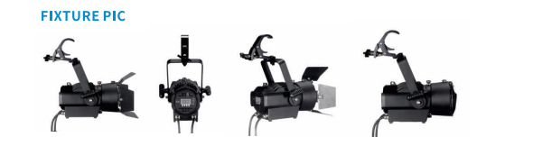 Meanreal Mini LED Fresnel - Spot lights