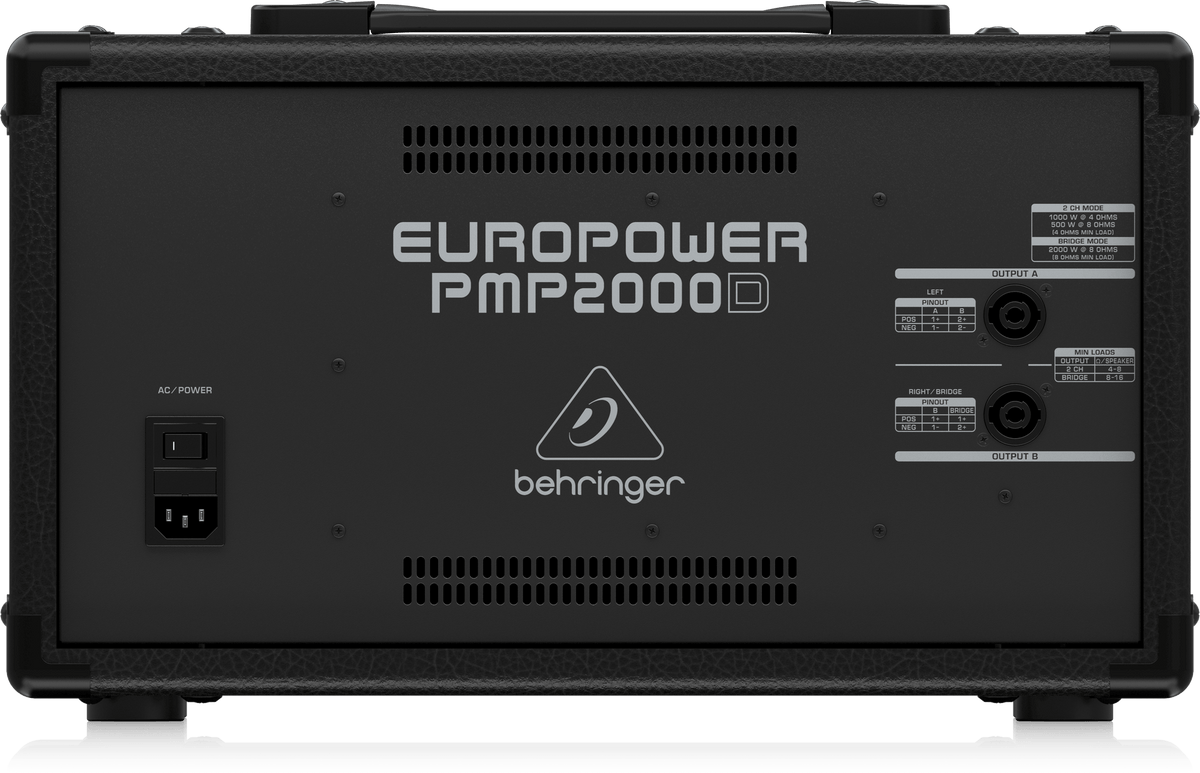 Behringer PMP 2000D - Powerd Mixers