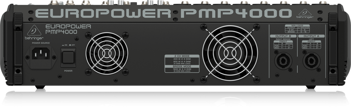 Behringer PMP 4000 - Powerd Mixers