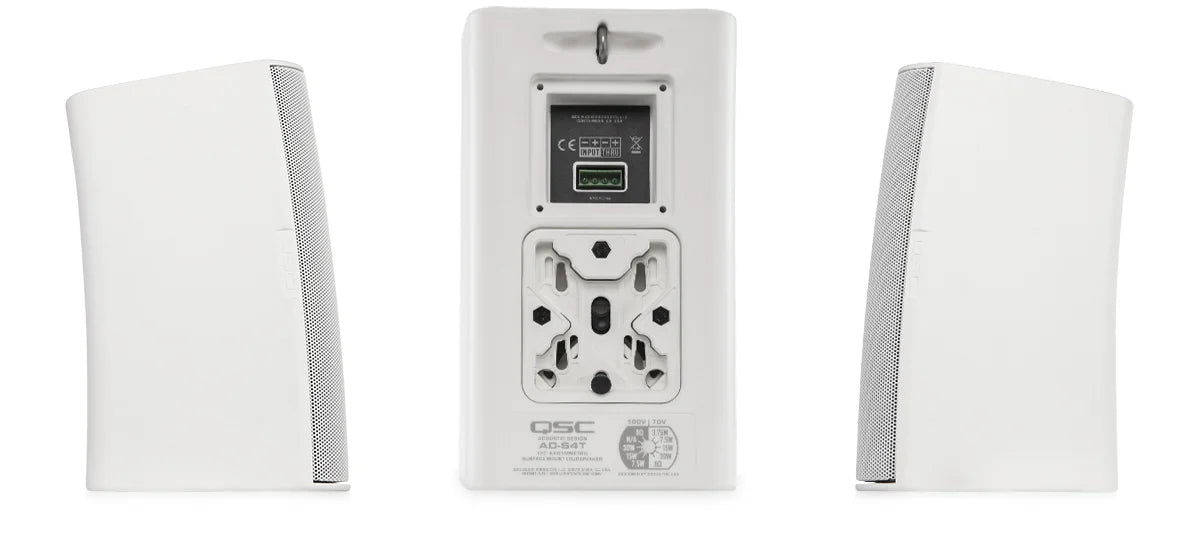 QSC AD-S4T - Wall mount speakers