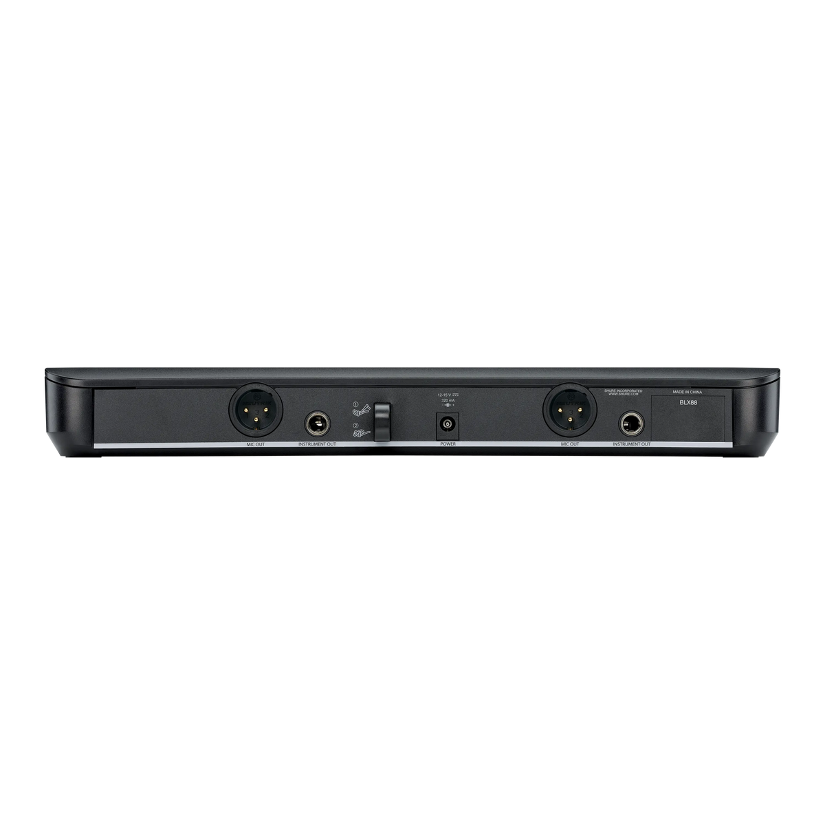 Shure Wireless Dual Presenter System BLX188UK/MX53-K14 with MX153 Earset Mics