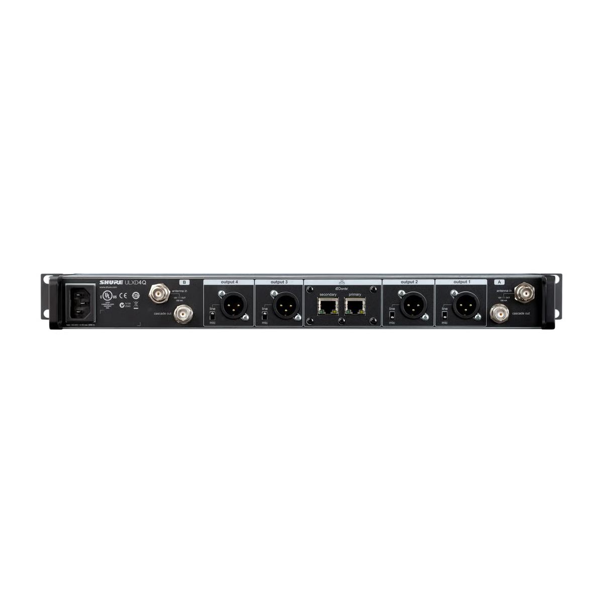 Shure ULXD4Q-651 - Lavalier Microphones