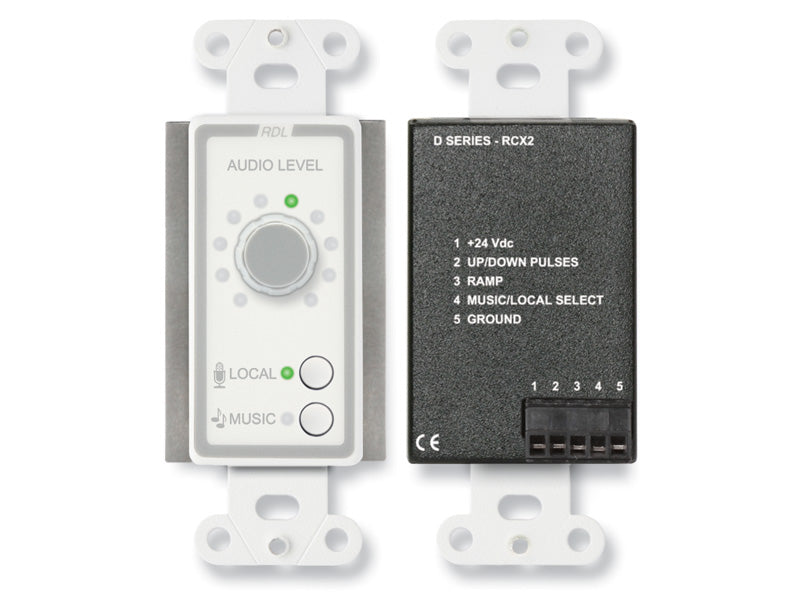 RDL D-RCX2 - Analogue Controls