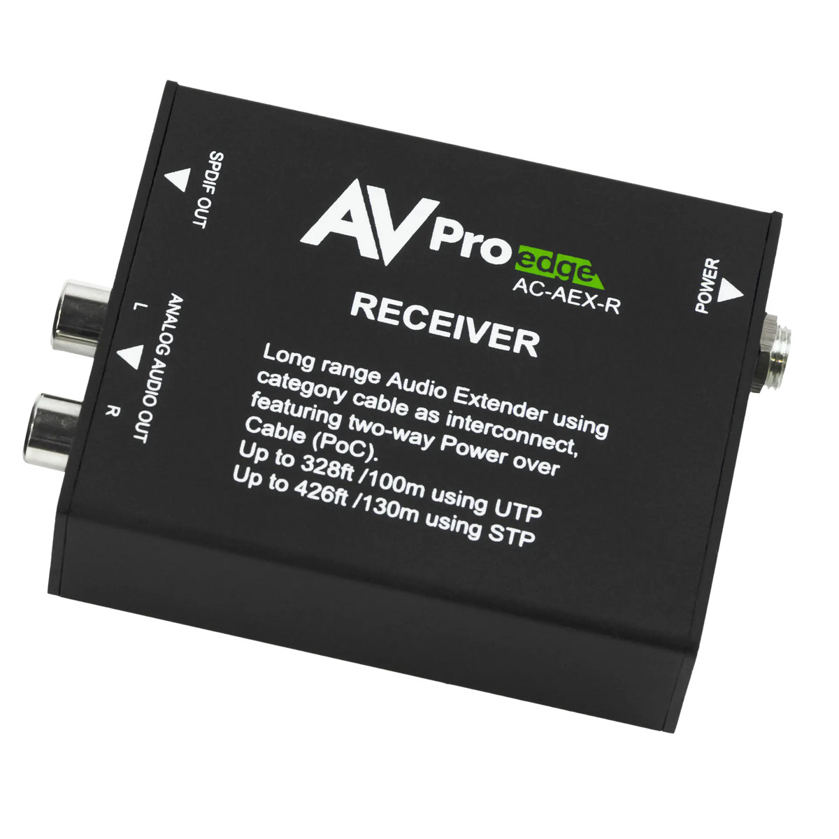 AVPro Edge AC-AEX-R - 100M Uncompressed Audio Receiver