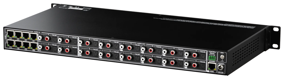 AVPro Edge AC-AEX-RC-HUB - 12x12 Audio-Only Matrix Switching Aggregation Hub