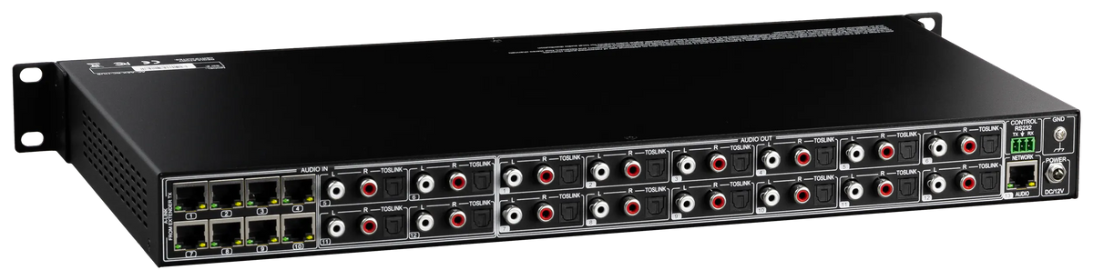 AVPro Edge AC-AEX-RC-HUB - 12x12 Audio-Only Matrix Switching Aggregation Hub