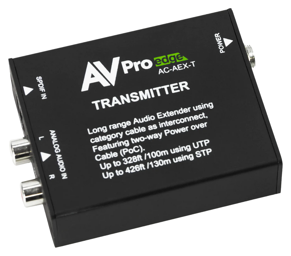 AVPro Edge AC-AEX-T - 100M Uncompressed Audio Transmitter