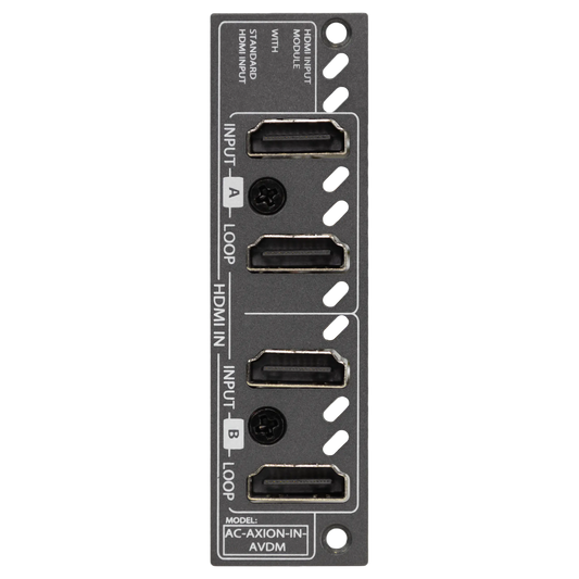 AVPro Edge AC-AXION-IN-AVDM -  AXION Dual HDMI Input Card with Downmixing