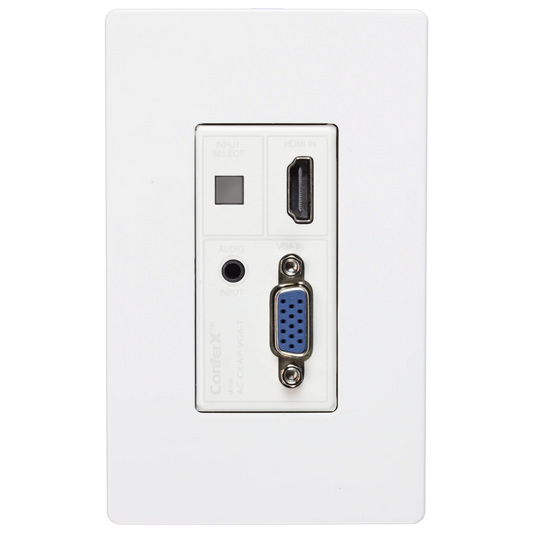 AC-CXWP-VGA-T - VGA/HDMI Wall Plate Transmitter via HDBaseT