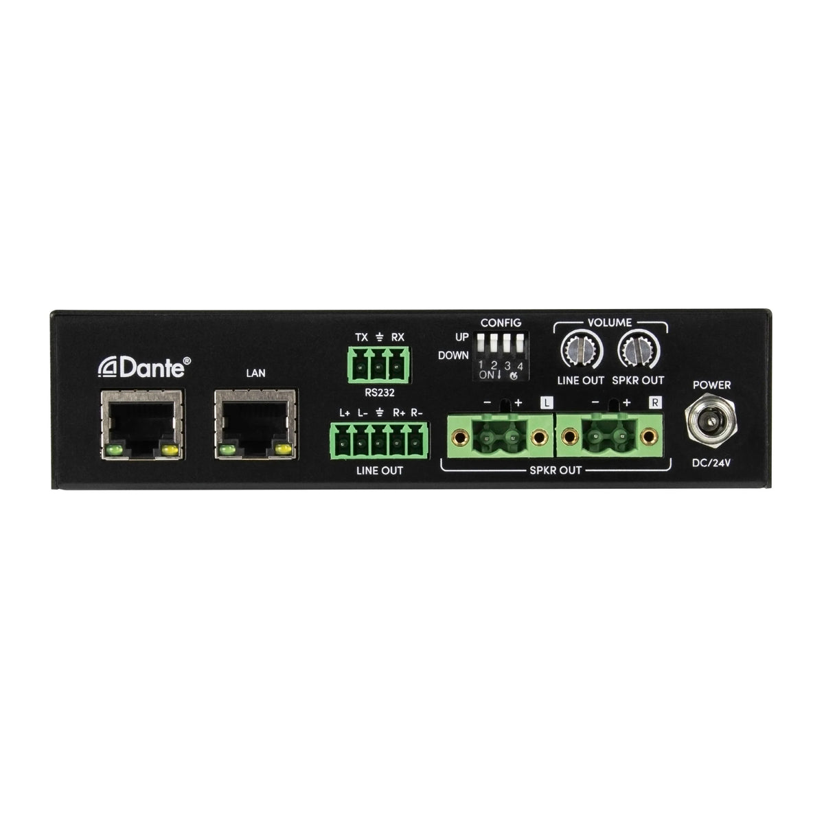 AVPro Edge AC-DANTE-AMP-2CH -2CH Dante Amplifier
