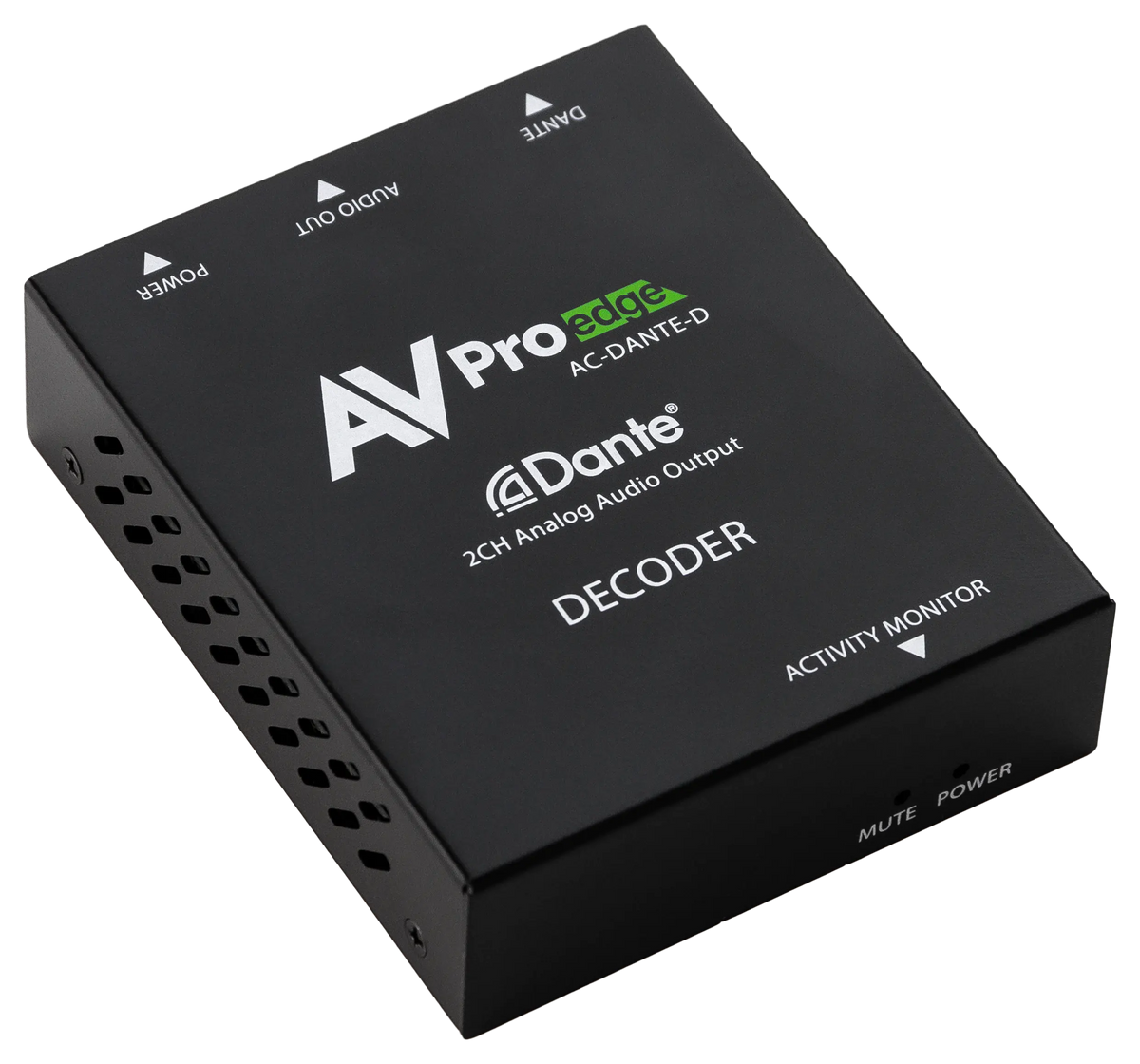AVPro Edge AC-DANTE-D - 2CH Dante Decoder