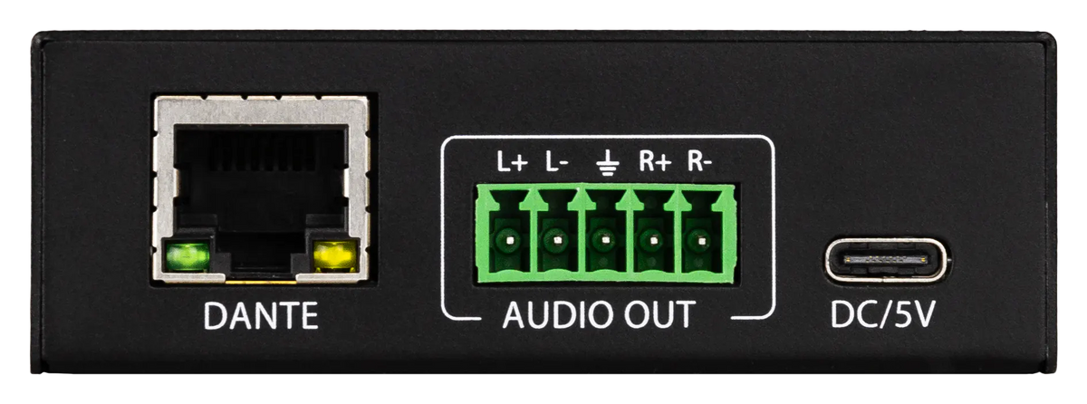 AVPro Edge AC-DANTE-D - 2CH Dante Decoder