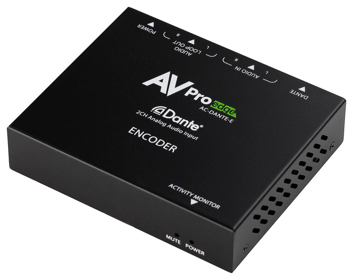 AVPro Edge AC-DANTE-E - 2CH Dante Encoder