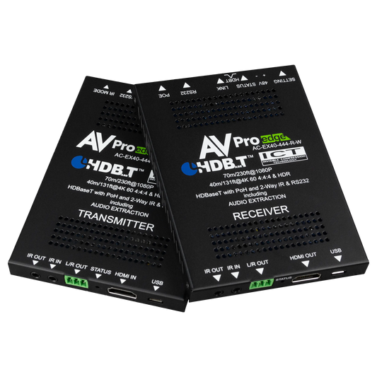 AC-EX40-444-KIT-W - 40M 18Gbps Weatherproof HDBaseT Extender kit