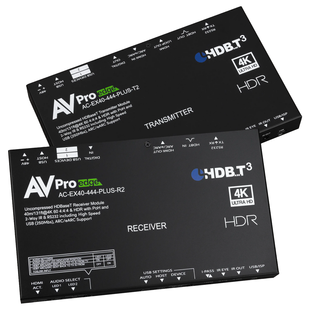 AC-EX40-444-PLUS-KIT ( HDBaseT 3.0 ) - 40M 18Gbps HDBaseT Extender with USB Extension