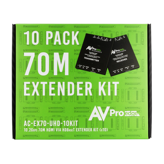 AC-EX70-UHD-10KIT - 70M 10Gbps HDBaseT Extender Kit
