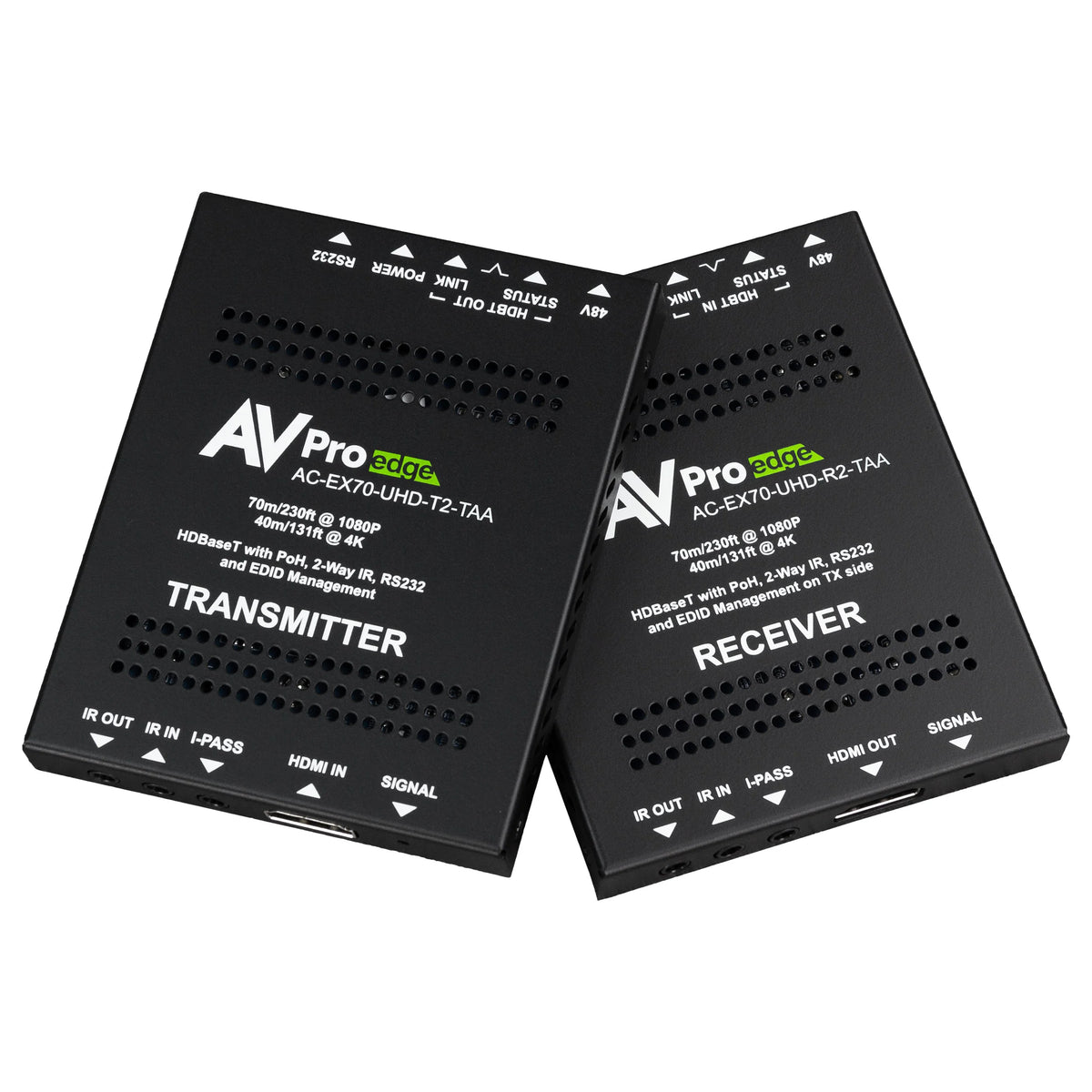 AC-EX70-UHD-KIT-TAA - TAA - 70M 10Gbps HDBaseT Extender Kit