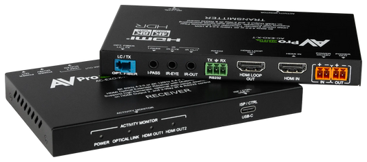 AC-EXO-X-KIT - 40Gbps 8K Fiber Optic Extender Kit