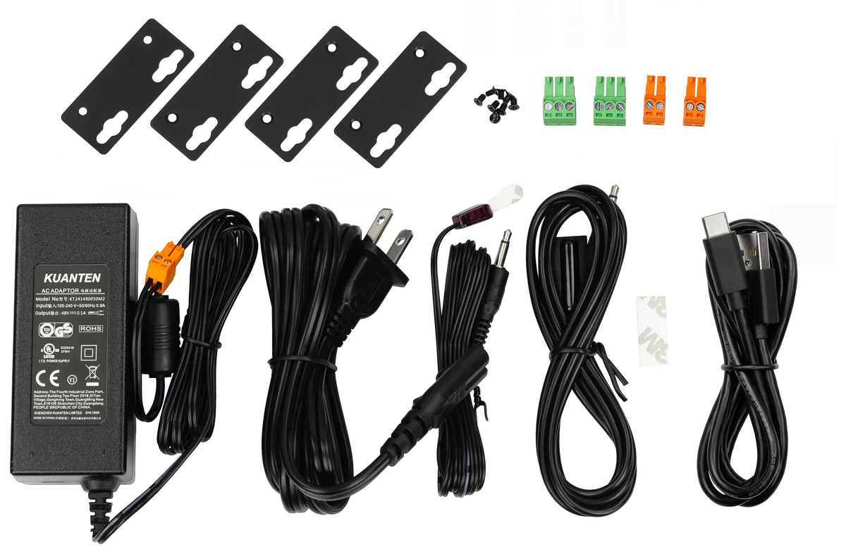 AC-EXO-X-KIT - 40Gbps 8K Fiber Optic Extender Kit