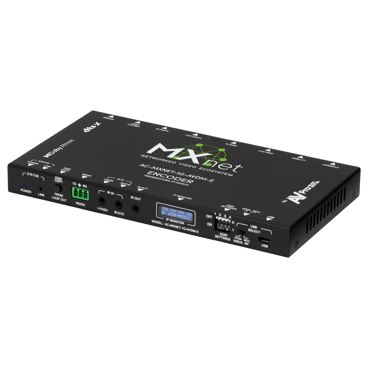 AVPro Edge AC-MXNET-1G-AVDM-E - MXnet 1G Downmixing Encoder
