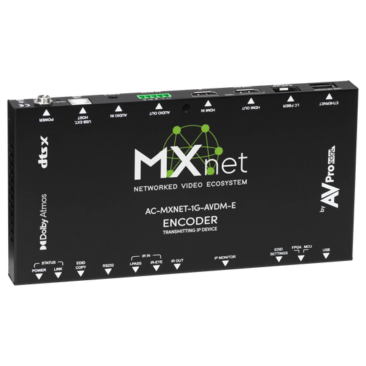 AVPro Edge AC-MXNET-1G-AVDM-E - MXnet 1G Downmixing Encoder