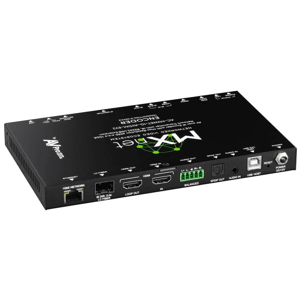 AVPro Edge AC-MXNET-1G-AVDM-EV2 - MXnet 1G Evolution II Downmixing Encoder