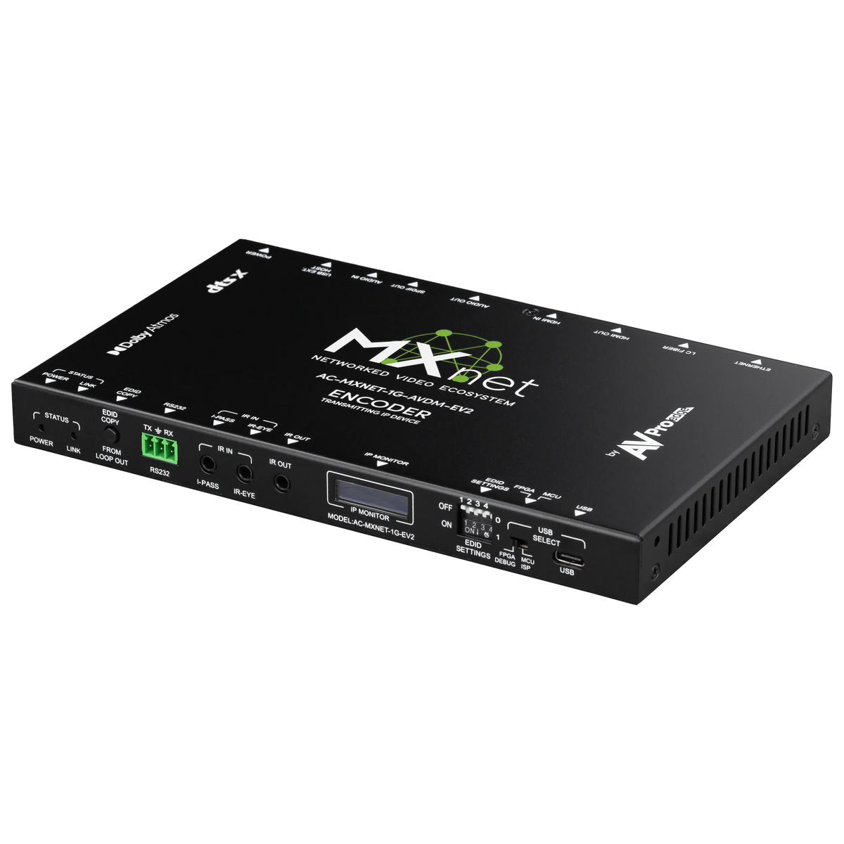 AVPro Edge AC-MXNET-1G-AVDM-EV2 - MXnet 1G Evolution II Downmixing Encoder