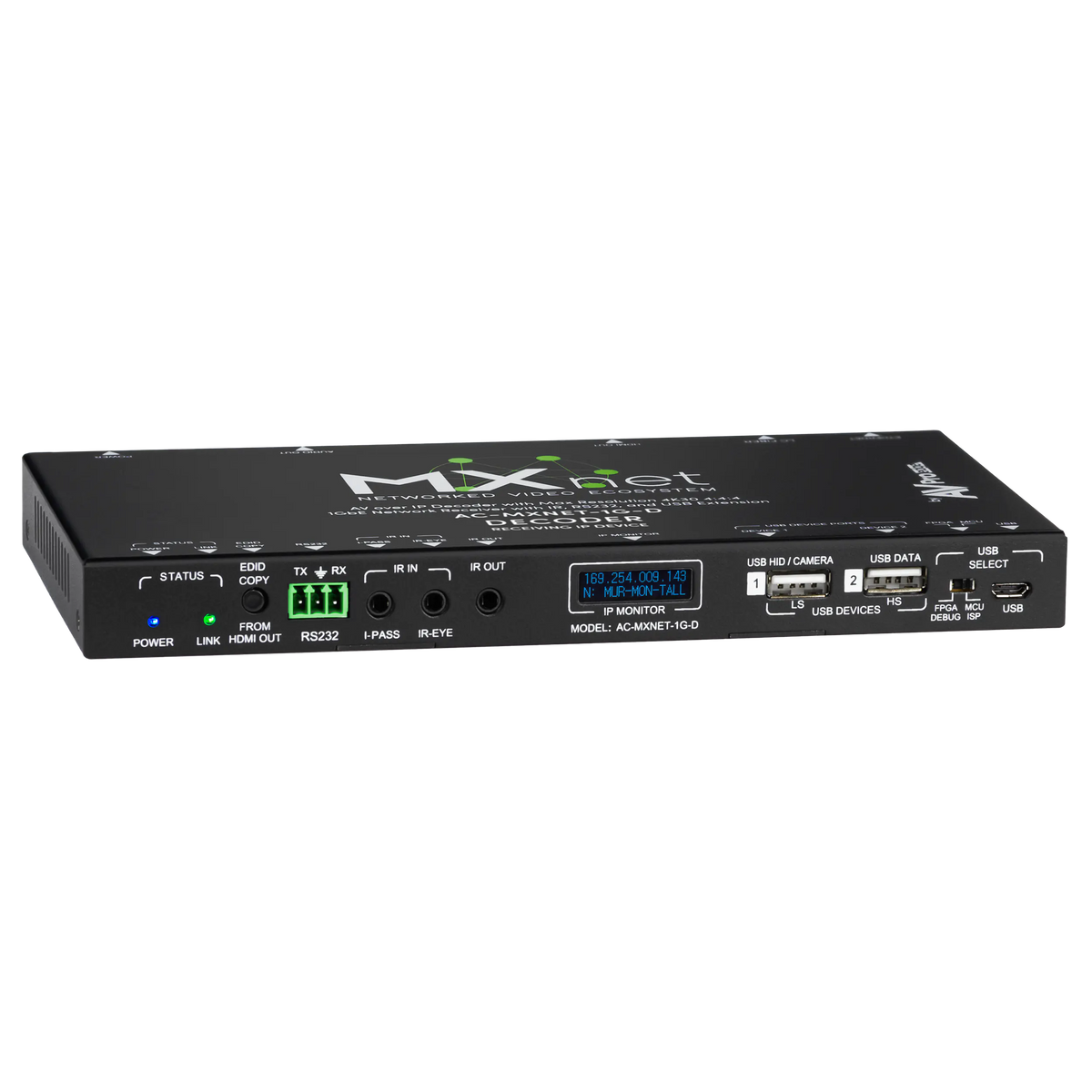 AVPro Edge AC-MXNET-1G-D - MXnet 1G Decoder