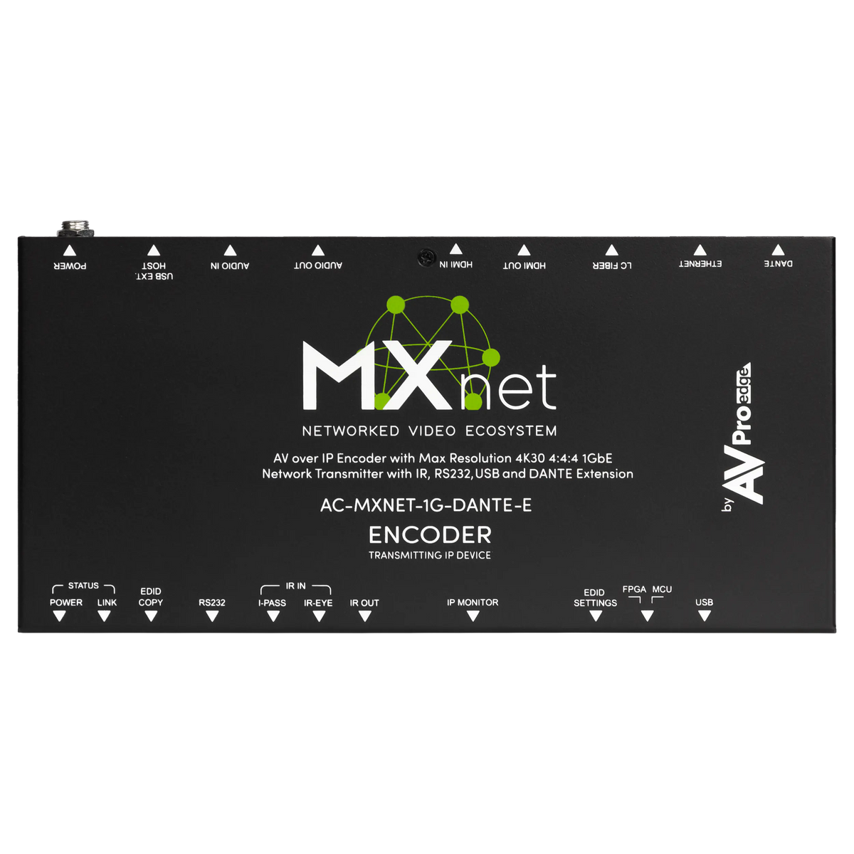 AVPro Edge AC-MXNET-1G-DANTE-E - MXnet 1G Encoder with Dante