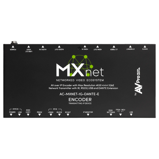AVPro Edge AC-MXNET-1G-DANTE-E - MXnet 1G Encoder with Dante