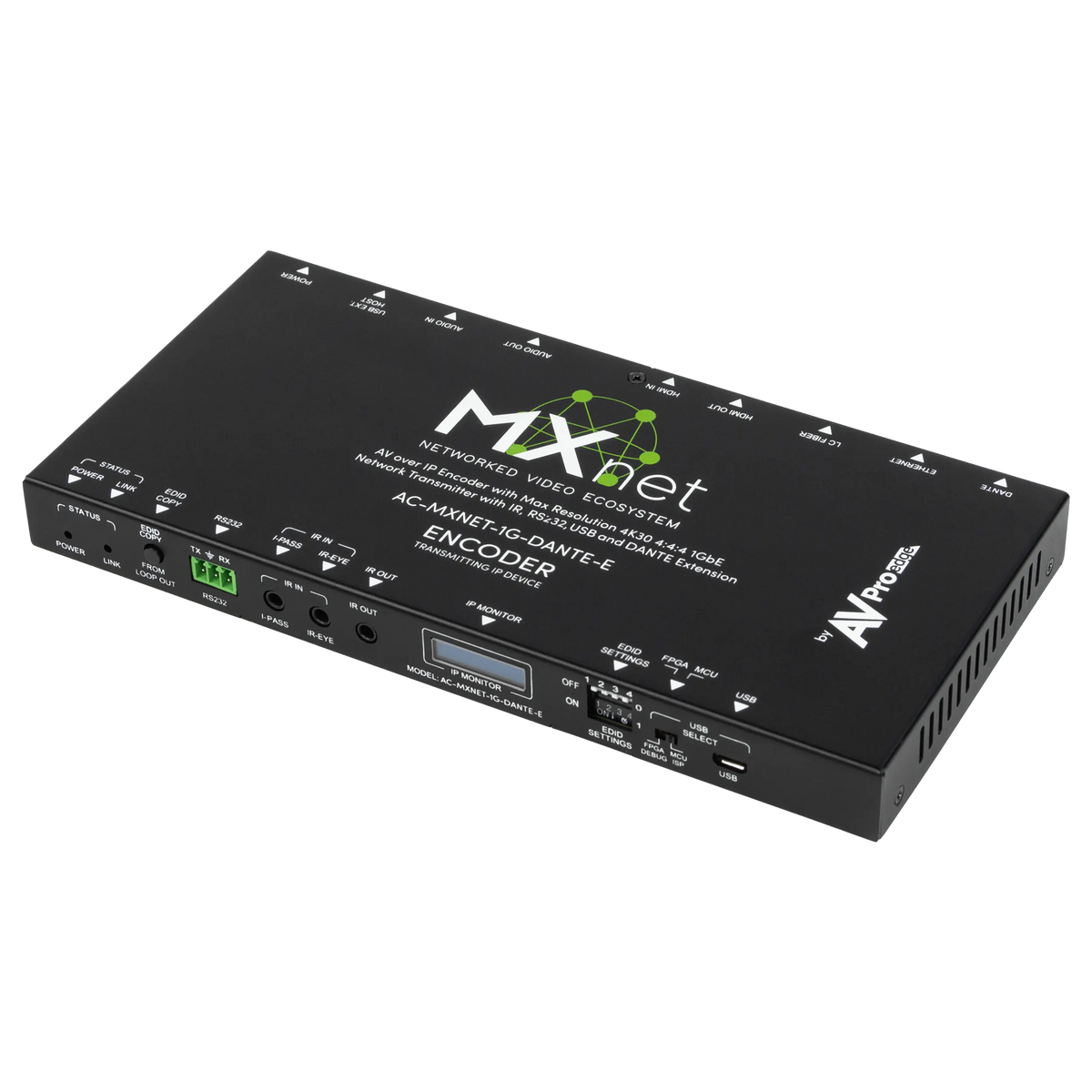 AVPro Edge AC-MXNET-1G-DANTE-E - MXnet 1G Encoder with Dante