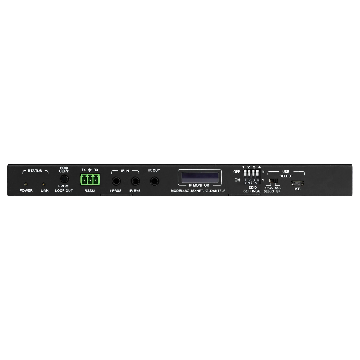AVPro Edge AC-MXNET-1G-DANTE-E - MXnet 1G Encoder with Dante