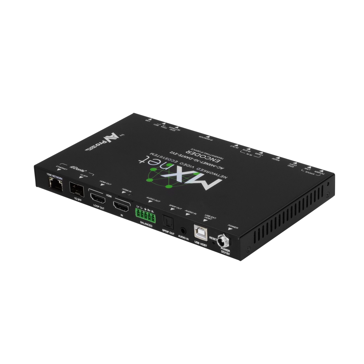 AVPro Edge AC-MXNET-1G-DANTE-EV2 - MXnet 1G Evolution II Encoder with Dante
