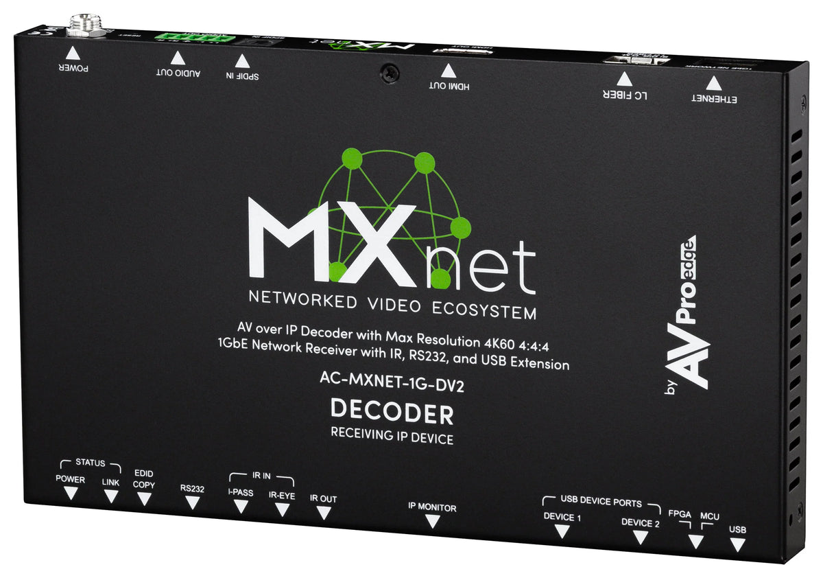 AVPro Edge AC-MXNET-1G-DV2 - MXnet 1G Evolution II Decoder