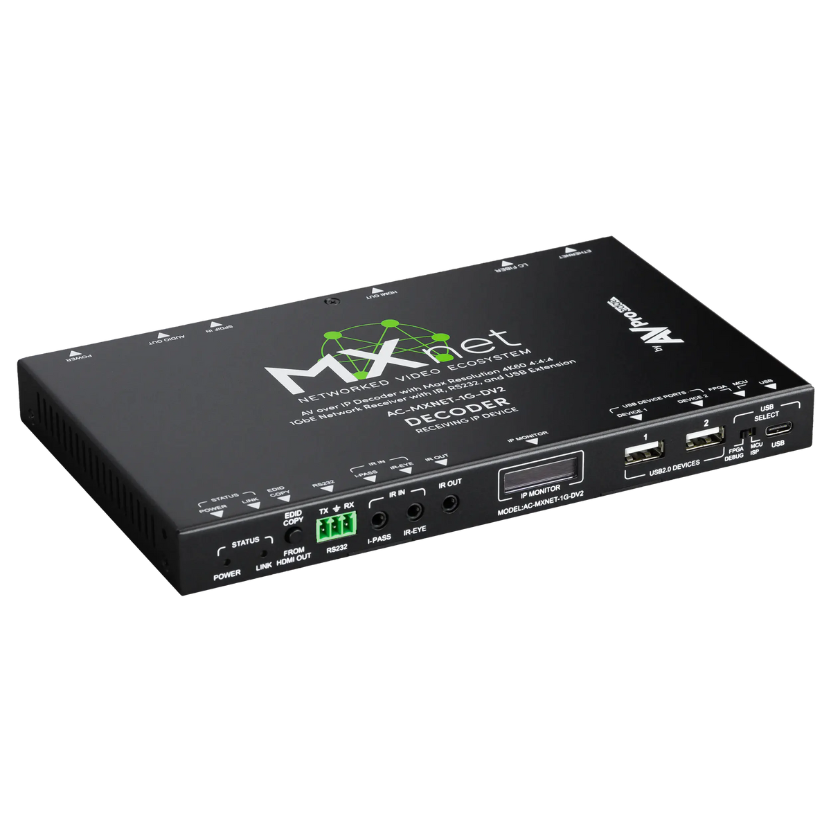 AVPro Edge AC-MXNET-1G-DV2 - MXnet 1G Evolution II Decoder