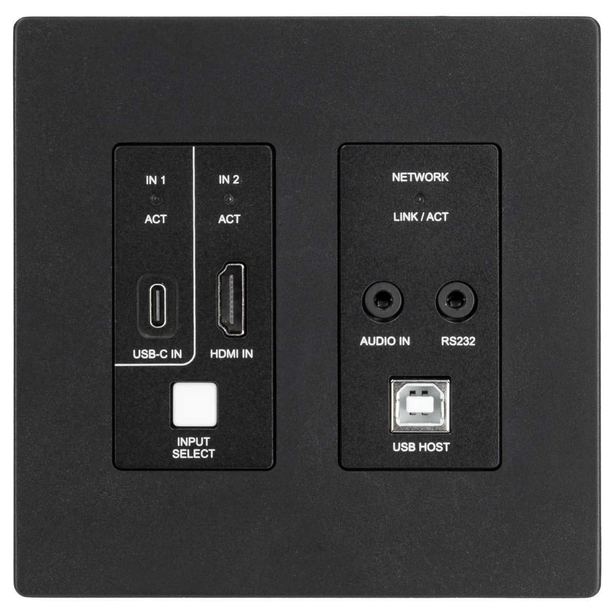 AVPro Edge AC-MXNET-1G-EV2WP - MXnet 1G Evolution II Wall Plate Encoder