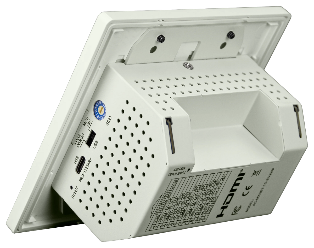 AVPro Edge AC-MXNET-1G-EV2WP - MXnet 1G Evolution II Wall Plate Encoder