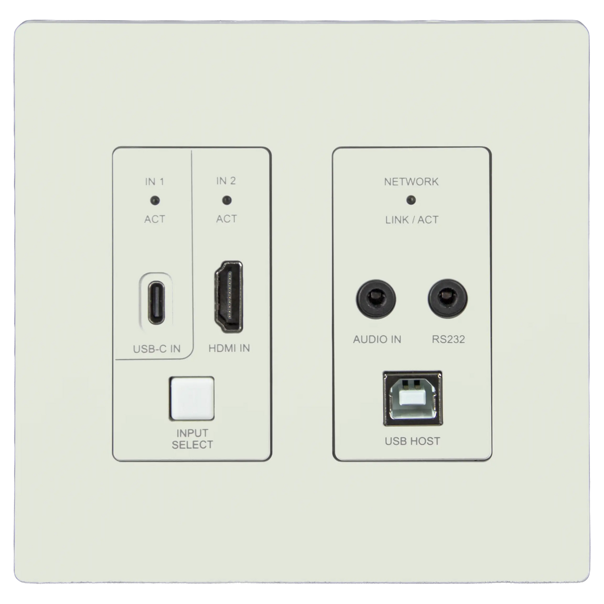 AVPro Edge AC-MXNET-1G-EV2WP - MXnet 1G Evolution II Wall Plate Encoder