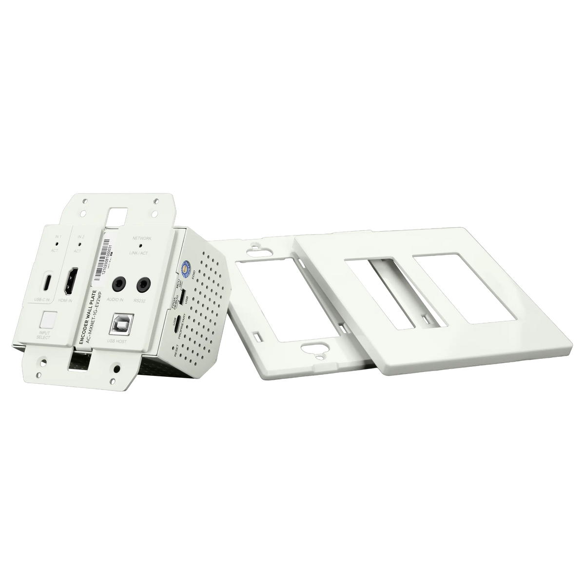 AVPro Edge AC-MXNET-1G-EV2WP - MXnet 1G Evolution II Wall Plate Encoder